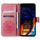 Flip Case for iPhone xs max xr Nokia 9 7.1 Samsung A70 A60 M30 S10 Huawei P Smart Nova 4e Sony L3 XZ3 LG V50 K40 Xiaomi 9se Redmi 7 GO Moto G7 P40 Case PU Leather Wallet Cover Embrossed Sunflower Stand Phone Case